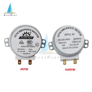 AC 220-240V 4W 4/5/6RPM Motor Mikro Sinkron untuk Peniup Udara Panas 50/60Hz CW/CCW TYJ50-8A7 49TYZ-
