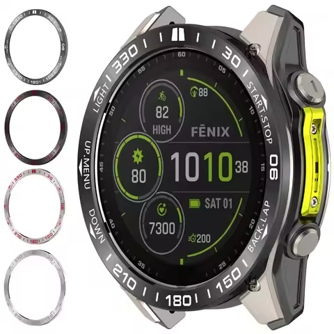Metal Bezel for Garmin Fenix 8 47mm 51mm Watch Accessories Bumper Cover for Garmin Fenix 8 43mm Shel