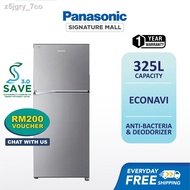 ✈PANASONIC RM200 SAVE 3.0 Refrigerator NR-BL342PS ECONAVI 2 Door Fridge Freezer 306L NR-BL342PSMY Inverter Energy Saving