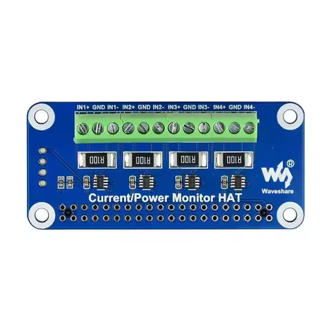 Raspberry Pi4 Generation 4 Channel I2C/SMBus Interface, Current/Voltage/Power (Power) Monitoring Mod