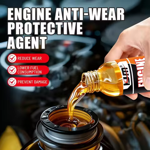 KJM Engine Anti-Wear Agent Oil Additive Reduce Wear Prolong Life Noise Reduction Oil Treatment For G