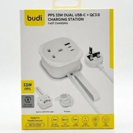 Budi 1位AC 3位QC PD 快速充電拖板 AC307UW