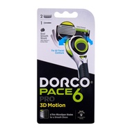 Dorco Pace 6 Pro 3D Motion (1 Handle + 2 Refills)