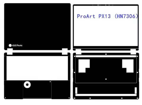 Laptop Vinyl Decal Cover Sticker Skin For Asus ProArt PX13 HN7306 P16 H7606 2024 PZ13 HT5306 Studiob