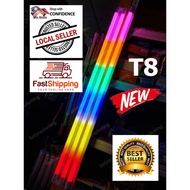 HAZZLE T8 LED 4FT TUBE MULTI COLOR RAINBOW ( 6 in 1)