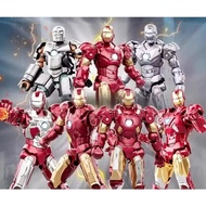 INFINITY SAGA Iron Man MK1 MK2 MK3 MK4 MK5 MK6 MK7 Assembly Model Joint Mobility Action Figures Toy 