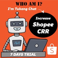 Shopee Bot Shopee Auto Reply Shppee Tool Increase CRR (TRIAL 7 DAYS) Auto Chat Robot / Maintain CRR Maintain Preferred