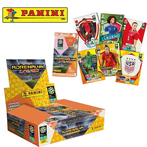 Panini 2023 Women's World Cup Adrenalyn XL Box Offical Trading Football Stars Cards Game Collection 