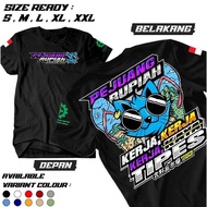 Centralbaju - RUPIAH WARRIOR T-shirt (Work, work, work) Word T-shirt/ Viral T-shirt/ Premium Distro 