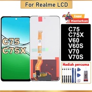 Original LCD Realme C75x Realme C75 Realme V70 V70s Realme V60 V60s Screen