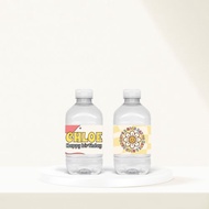 【客製】 花花彩虹瓶裝水| 派對 | 生日 | 紀念 | 佈置