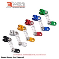 Bracket Front Brake Hose Clamp/ WR3 Universal Ninja 250 Fi 150RR R25 CBR 250RR Nmax Xmax