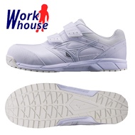 Work house MIZUNO MIZUNO Steel Safety Shoes F1GA201209 Work Shoes Arthur's Asics White