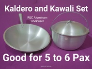 Kaldero and Kawali Set (good for 5 to 6 person) (S1/F1)