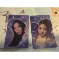 aespa photocard Giselle Ningning
