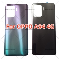 Back Battery Cover Glass Housing For OPPO A94 4G Housing Glass Door Back Battery Back Cover Case cam