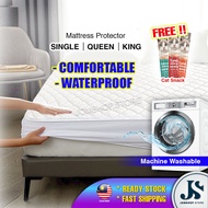 Mattress Protector Waterproof Mattress Topper Queen Size Single Size King Size Antibacterial Matress Protector Bed Toper