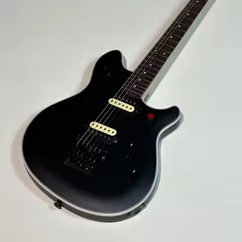 high quality evh Electric Guitar matte black flydrose free shipping