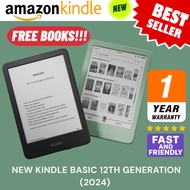 Amazon Kindle Basic 11th Generation (2024 model) 6" glare-free display