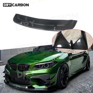 On sale Carbon Fiber Front Bumper Lip Spoiler For BMW 2 Series F87 M2 2016 2017 2018 Car Head Bumper