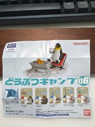 日本Bandai 扭蛋 動物露營 vol.6  海鷗 海象