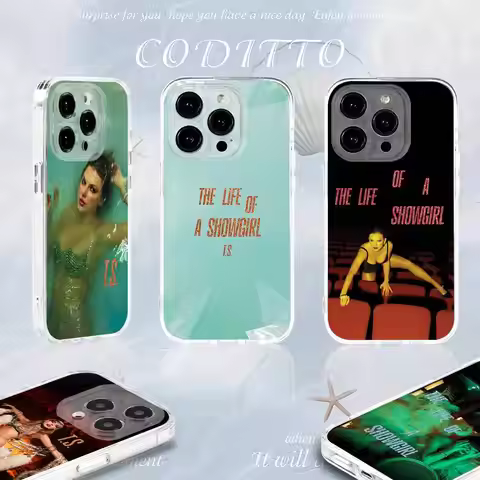 The L-Life of a S-Showgirl Phone Case For iPhone 16,15,14,13,12,11 Pro,Max,Plus,X,XS,XR,SE4,E Mini T