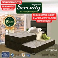 KASUR SPRINGBED 2IN1 120X200 ELITE SERENITY / 2 IN 1 ELITE SERENITY