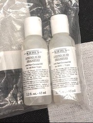 Kiehls amino acid shampoo sample set 氨基酸洗髮水 sample 旅行裝試用裝