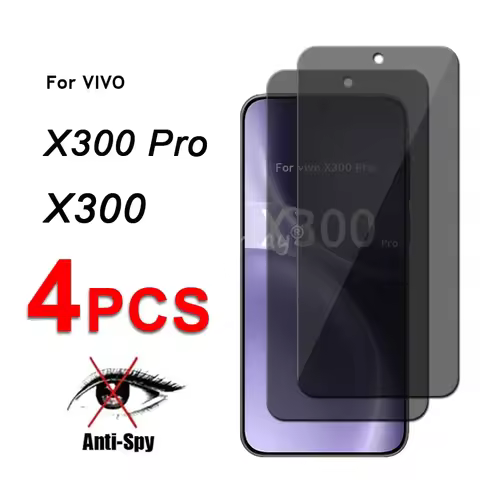 Privacy Screen Glass For vivo X300 Pro Glass Anti-Spy Protect Screen vivo X300 Pro Tempered vivo X30