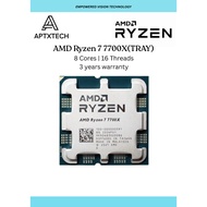 [ AMD RYZEN 7 7700X ] 5.4GHZ 32MB Cache Processor With AM5 Mobo Combo