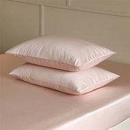 2pcs 100% Natural Mulberry Silk Pillow Case Real Silk Protect Hair Skin Pillowcase Any Size Customiz