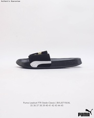 พูม่า PUMA Leadcat FTR Suede Classic Summer Casual Slide Sandals รองเท้าแตะ รองเท้าสำหรับวันหยุดฤดูร้อน รองเท้าแตะผู้ชาย รองเท้าแตะผู้หญิง รองเท้าแตะเด็ก