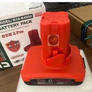 Pin Dekton 16.8V 2AH 4AH cho hệ D16