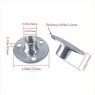 Hot🔥screw 5Pcs/set Useful Metal Three-hole Locking Flange Nut Nut Fastener M6 M8 M10 Lock Nuts Round