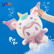 Gấu bông Kuromi kỳ lân hàng chính hãng cao cấp nhập khẩu. thù nhồi bông kuromi