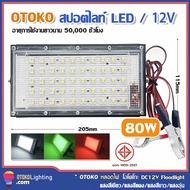 สปอตไลท์ ไฟสว่าง Spotlight ไฟสปอตไลท์ LED กันน้ำ 200W 350W โคมไฟ ไฟถนน โคมไฟภูมิทัศน์ หลอดไฟ สายยาว1