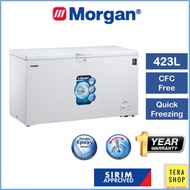 Morgan MCF-4507L 423L Chest Freezer Dual Function Peti Sejuk Beku