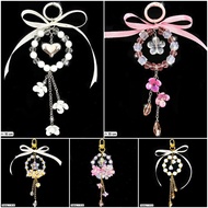 GANTUNGAN Bag Hanger Bag Charm Keychain Ribbon Coquette - GK001
