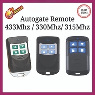 Autogate Remote Control 315MHz / 330MHz / 433MHz / Door Remote Key Clone Copy Wireless Transmitter