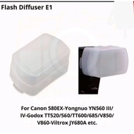 Godox TT520 TT560 TT600 TT685 V85II V860II flash Diffuser