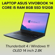 Laptop Notebook Asus Vivobook CORE i5 RAM 8GB SSD 512GB 14 inch Leptop