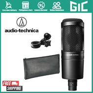 Audio-Technica AT2020 Cardioid Condenser Microphone Recording Live Microphone