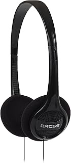 Koss KPH7HB Portable Headphone Black Accs Lightweight Design W/ Adj. Headband