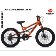 Sepeda Gunung Anak MTB 20 inch Pacific X-cross 2.0 X Cross 20"