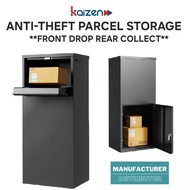 📣FRONT DROP BACK RECEIVE📣 Private Household Anti-Theft Parcel Drop Box Outdoor Collection Locker Wal