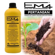 EM4 agricultural organic bioactivator becomes fertilizer starting from 250ml repack to 1L SY269