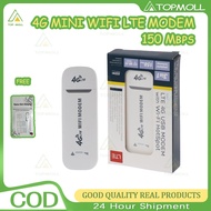 TOP MOLL 4G LTE USB Modem Wifi Mini Hotspot pocket 150Mbps WiFi Hotspot emitter Pocket Wifi Aircard 