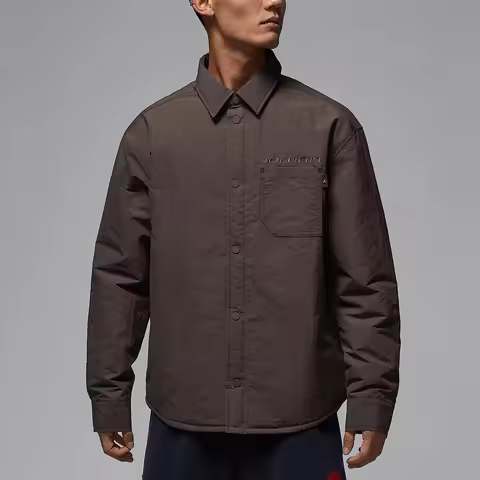 Nike genuine Air Jordan Men's Collar Retro Long Sleeve Shirt IM9720-237