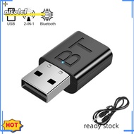 NICO Usb Bluetooth-compatible 5.0 Transmitter Receiver Adapter Stereo Rca Usb 3.5mm Aux Hifi Audio For Tv Pc Headphones