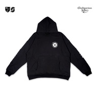 Stayhoops x IBL Oversized Pullover Hoodie Jacket - Indonesia Legacy - Men's Women's Unisex Black